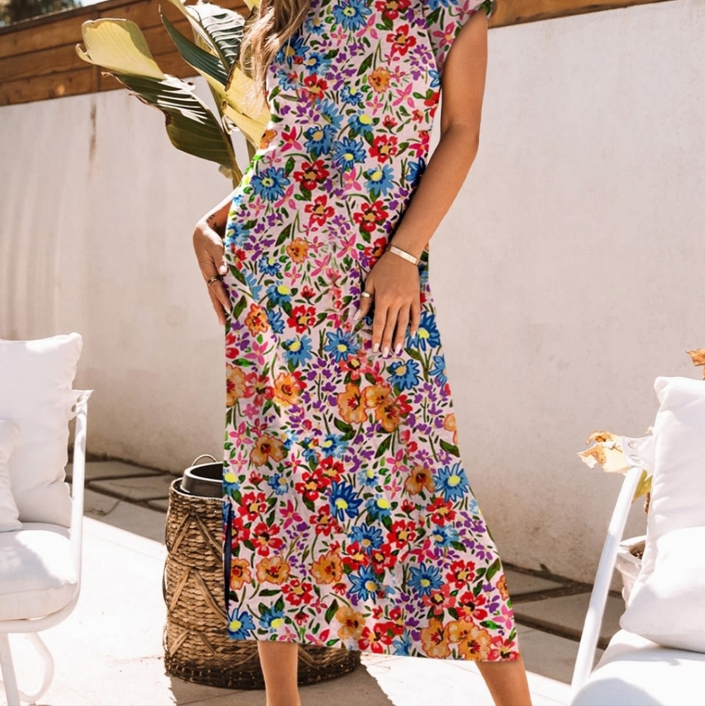 Floral summer dress